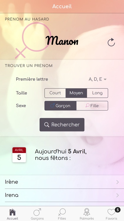 Tous les prénoms pour bébé