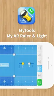 mytools · my ar ruler & light iphone screenshot 2