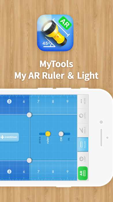 Screenshot #2 pour MyTools · My AR Ruler & Light