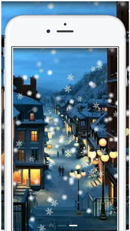 Game screenshot Snowfall Live Wallpapers HD & Snow backgrounds hack