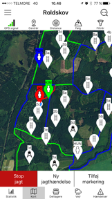 Deer hunting app - Whatahunt screenshot