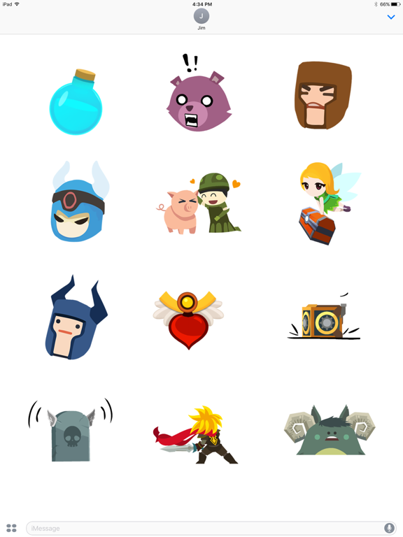 Tap Titans 2 Sticker Packのおすすめ画像1