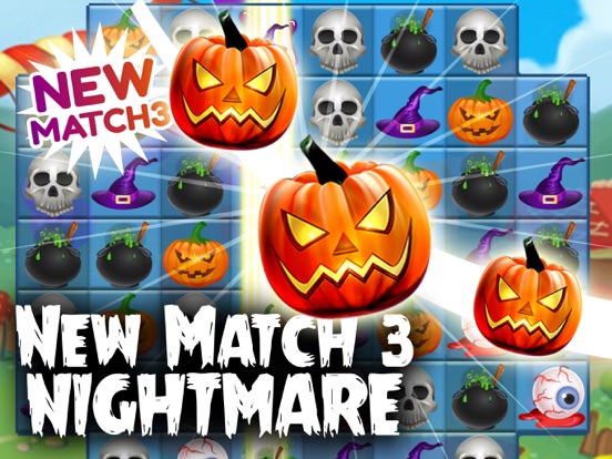 Screenshot #5 pour Halloween Scary Pumpkin Match 3
