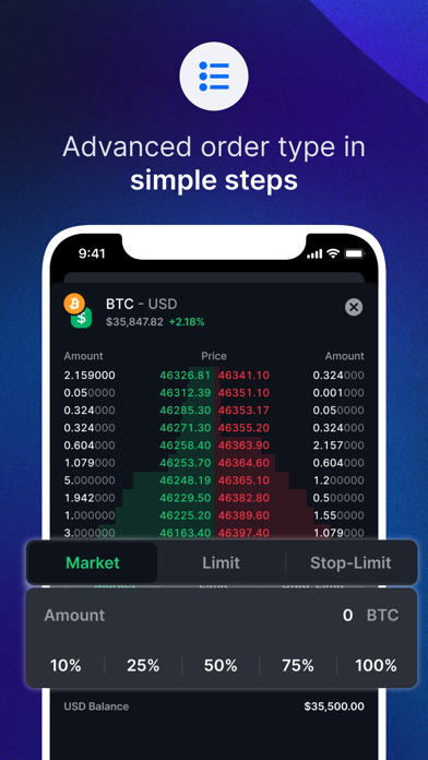 Blockchain.com Exchange Screenshot