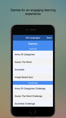 Game screenshot Learn UN Official Languages hack