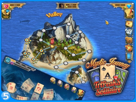 Screenshot #4 pour Mystic Journey: Tri Peaks Solitaire