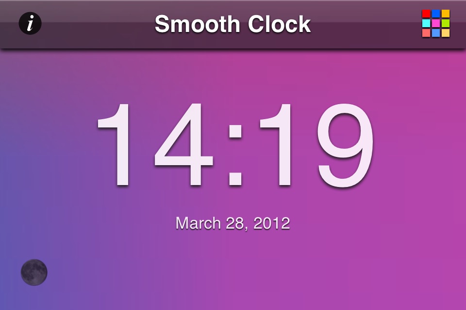 Smooth Clock Lite screenshot 2