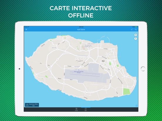 Screenshot #6 pour Kish Island Guide Voyage avec Offline Maps