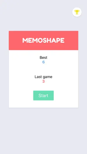 MemoShape: Brain Training Game screenshot 1