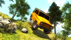 OffRoad 4x4 Jeep Mountain Climb Driving Simulator screenshot