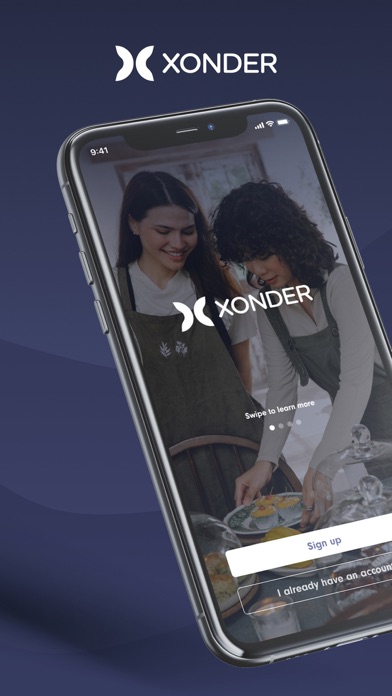Xonder Business Account Screenshot
