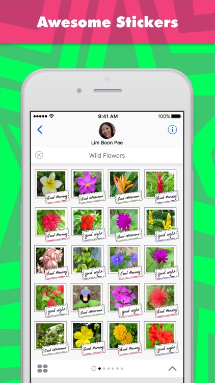 Wild Flowers stickers by wenpei
