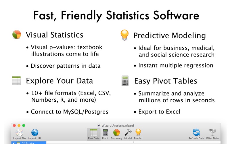 Screenshot #2 pour Wizard - Statistics & Analysis