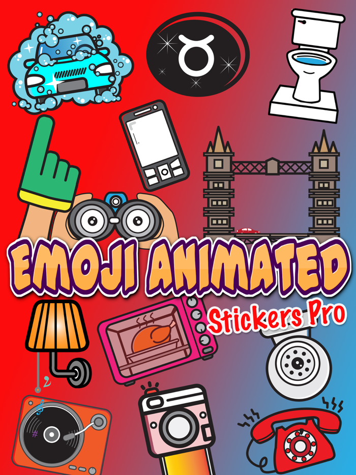 Emoji Animated Stickers Pro