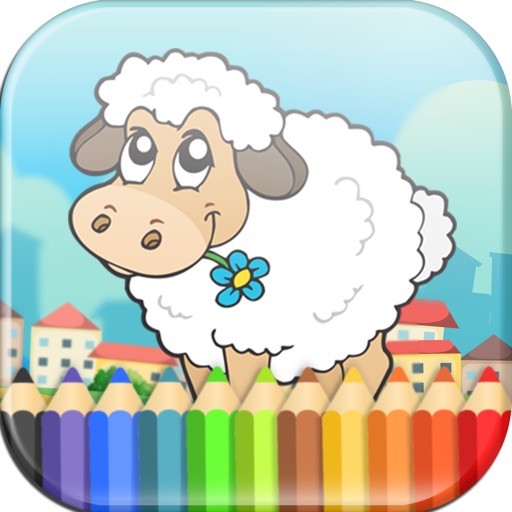 Animals Coloring Book - Free Game for Kids Icon