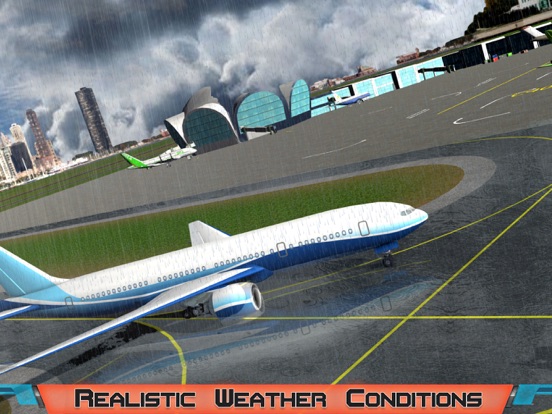 Plane Flight Simulator 2017 iPad screenshot 3 - Games app