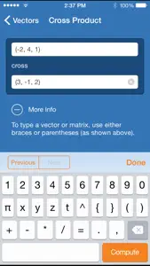 Wolfram Linear Algebra Course Assistant screenshot #2 for iPhone