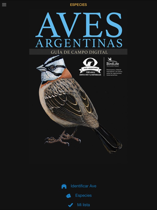 Aves argentinas on the App Store