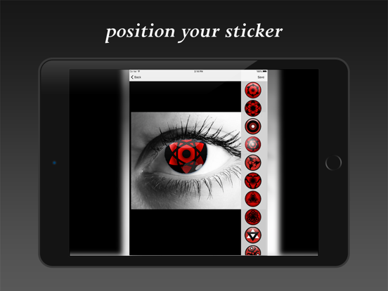 Screenshot #4 pour Sharingan Eye Photo Editor: Edition pour Naruto