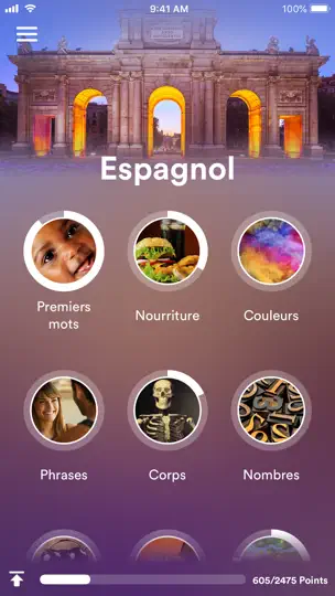 Capture d'écran de Apprendre L'espagnol: EuroTalk sur iPhone 1
