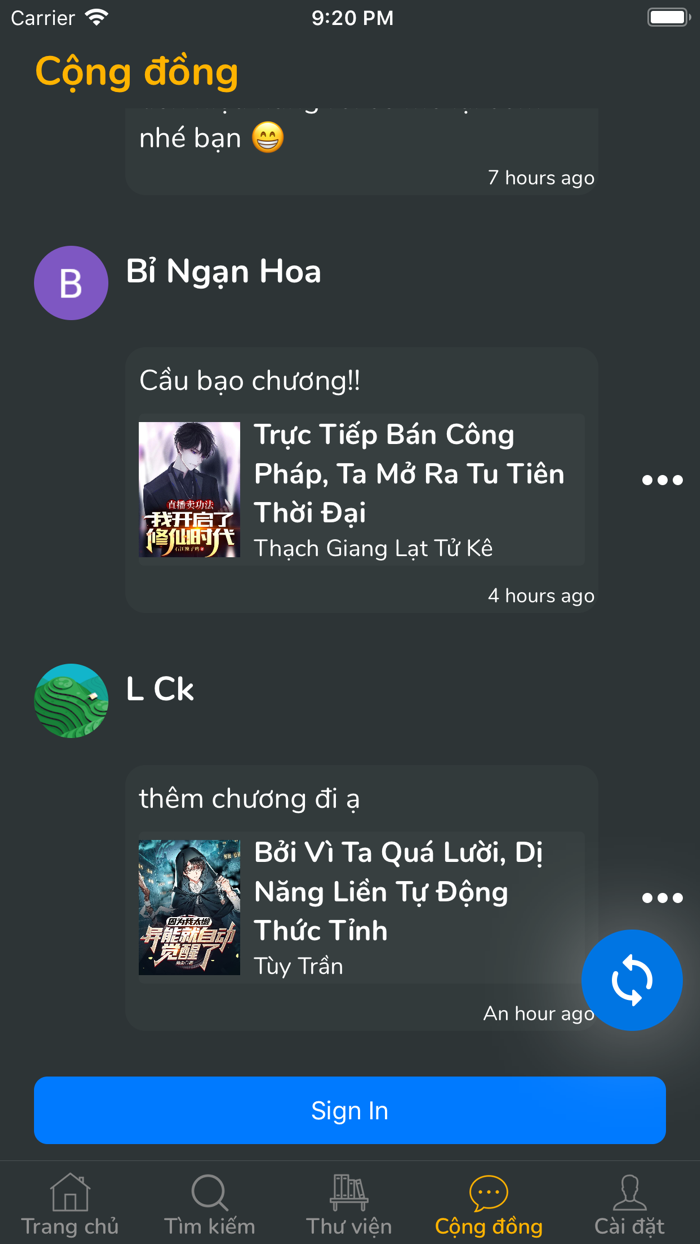 Truyện CV