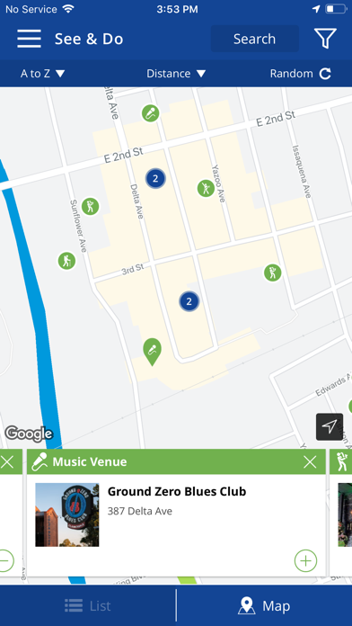 Visit Clarksdale Screenshot