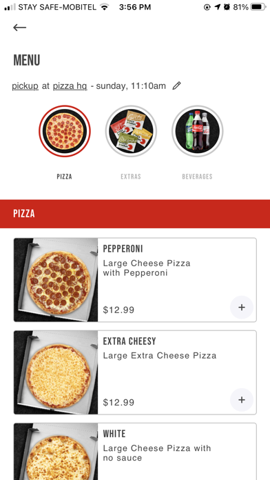 PizzaHQ Screenshot