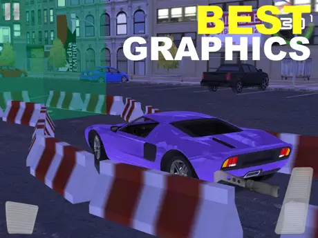 Sport Car Parking Night City Driving Simulator