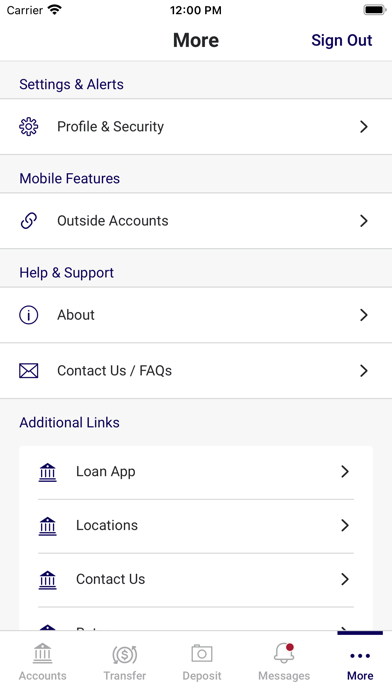 Healthcare Employees FCUMobile Screenshot