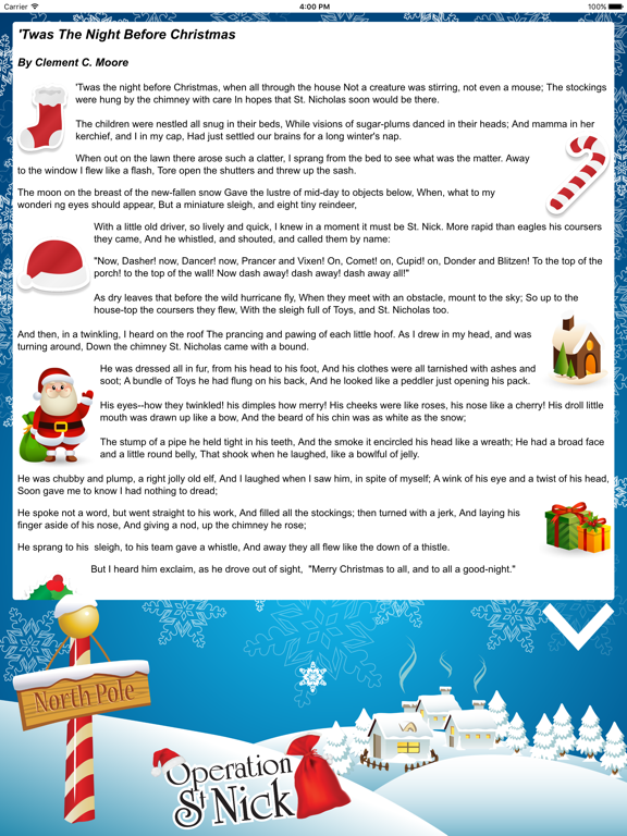 Send Letters To Santa iPad screenshot