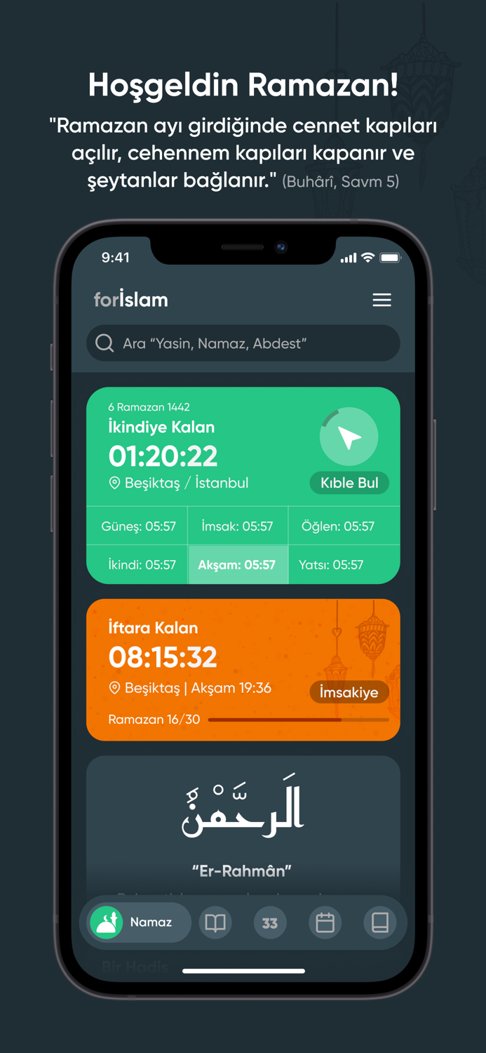 forislam - Namaz ve Ezan Vakti