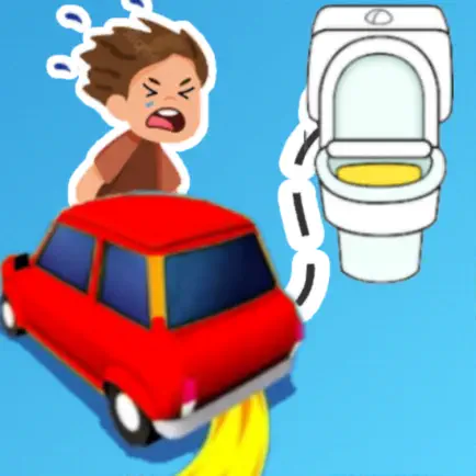 Toilet Run Draw Line To Toilet Читы