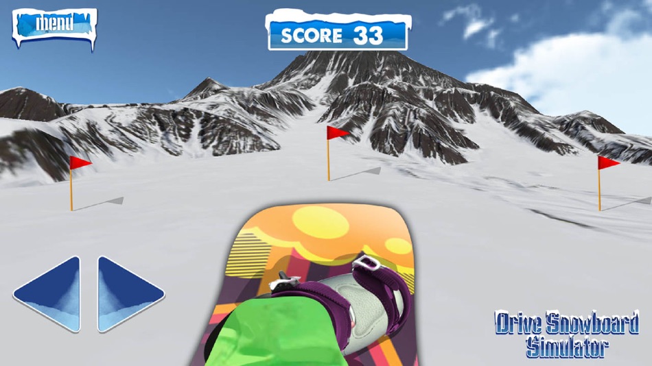 #1. Drive Snowboard Simulator (iOS) 由: Alina Sapolgina