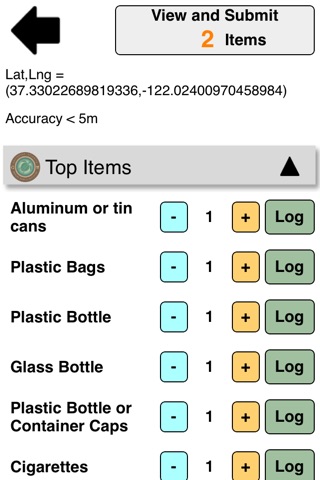 Marine Debris Tracker screenshot 2