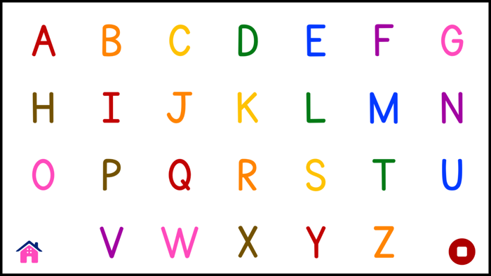 Alphabets Vocabulary for Kids