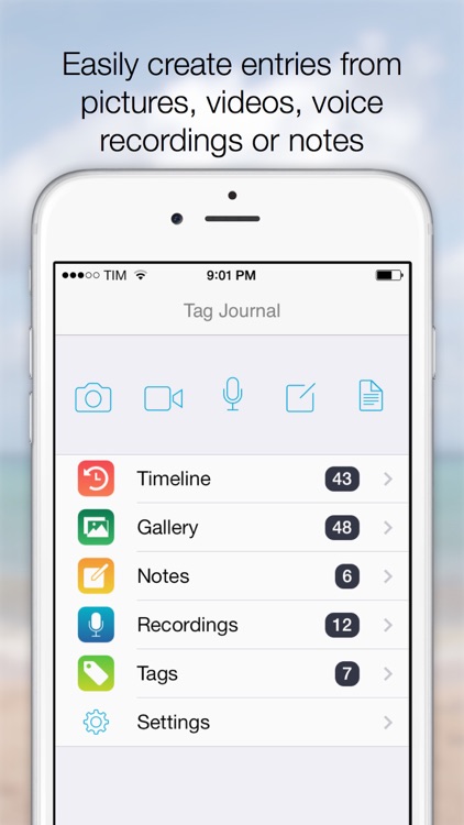 Tag Journal: write your diary