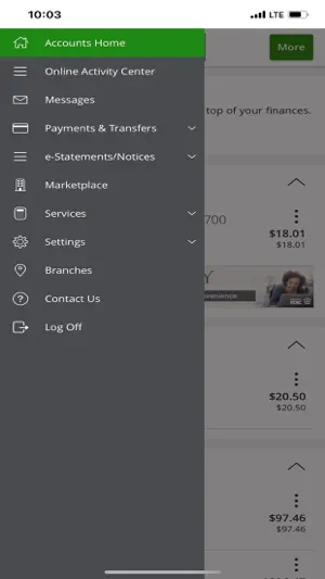 C&N Mobile Banking App screenshot 2