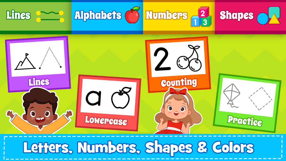 #2. ABC Tracing Preschool games 2+ (iOS) 由: GunjanApps Studios and Solutions LLP