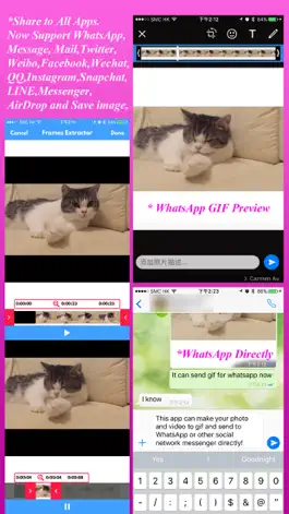 Game screenshot GifsApp -Video or Photo to Gifs for all Messenger apk
