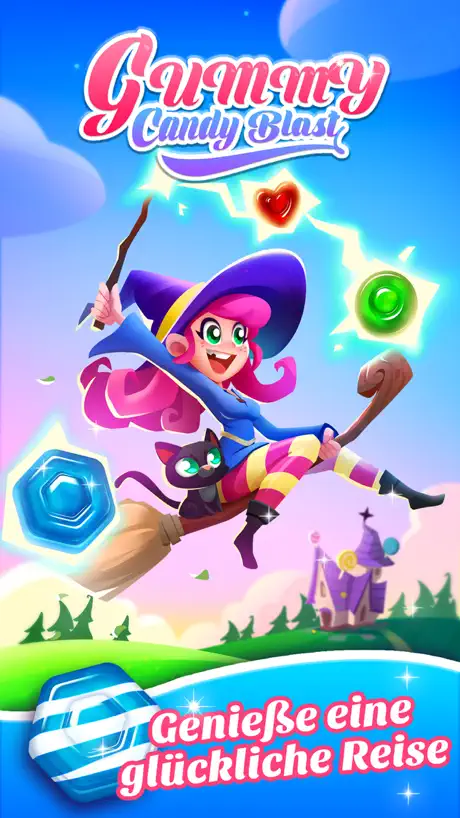 Gummy Candy Blast！Match 3 Game