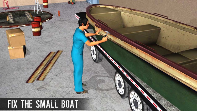Cargo Ship Mechanic Simulator PRO: Workshop Garage