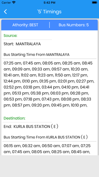 Mumbai Local Train & Bus Route Screenshot