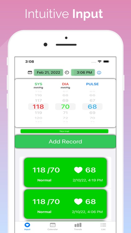 Blood Pressure App & Log screenshot-8