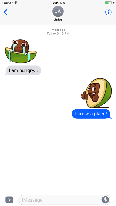AvocadoMoji Screenshot 1 - AppWisp.com AvocadoMoji Screenshot 1 - AppWisp.com