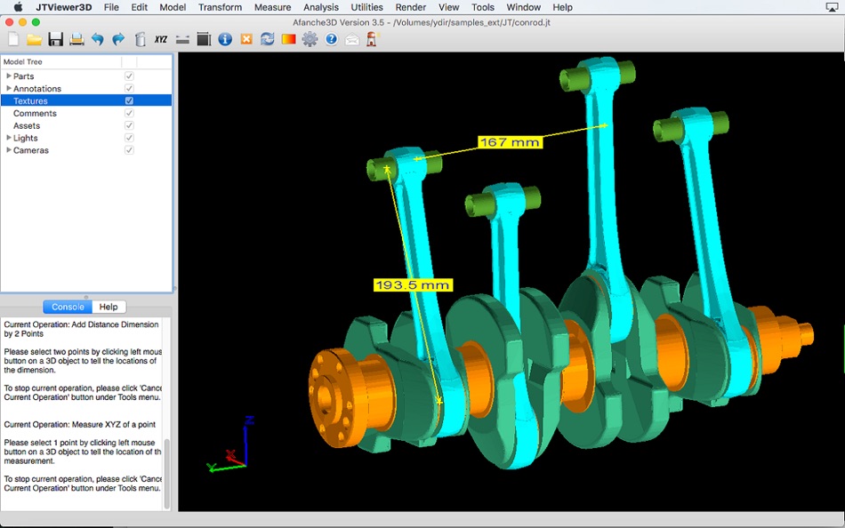 JT Viewer 3D - 4.0 - (macOS)