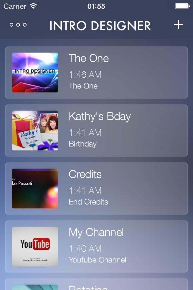 Intro Designer for iMovie and Youtube screenshot 4