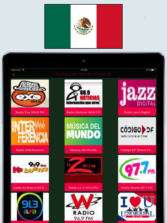México Radios - Emisoras de Radio Mexicanas FM AM screenshot 3
