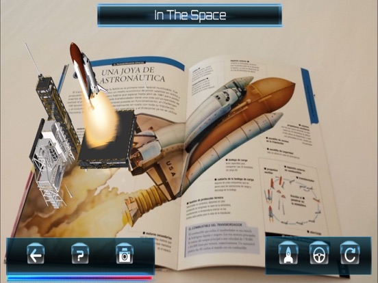 IN THE SPACE AR iPad screenshot