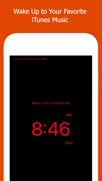 Move Alarm Clock - My Wake Up Music Alarm Clock