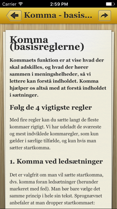 Screenshot #3 pour Sproghjælp